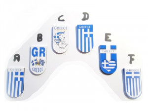Magnet-Lesezeichen 'Greece'