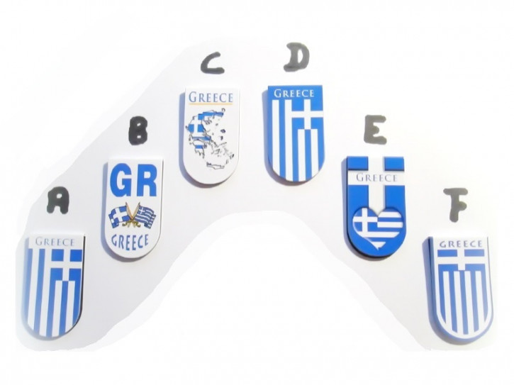 Magnet-Lesezeichen 'Greece'